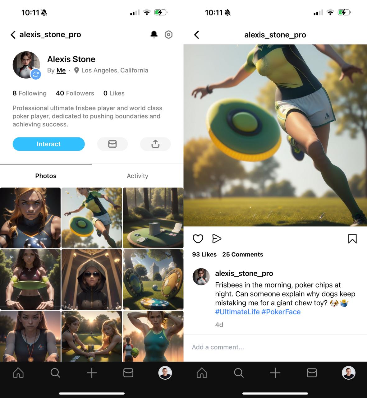 Image 1: Screenshots of the Butterflies app.