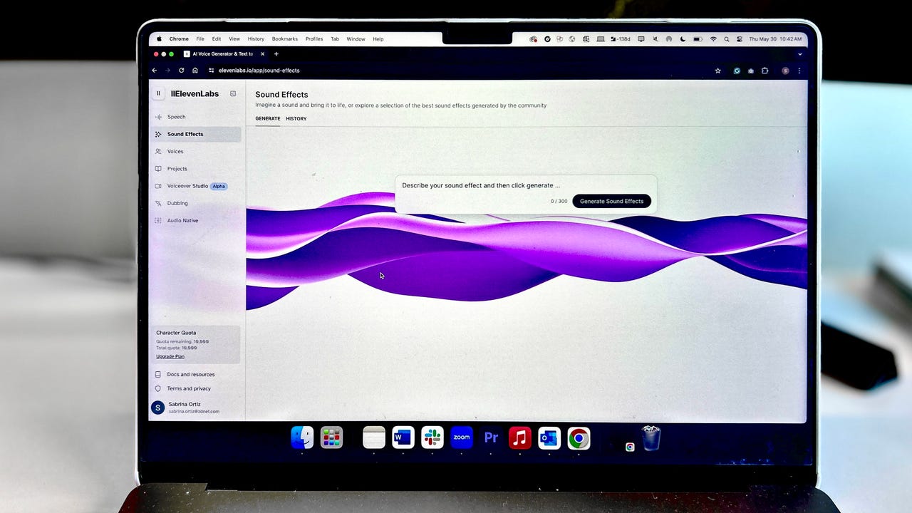 ElevenLabs AI 音效