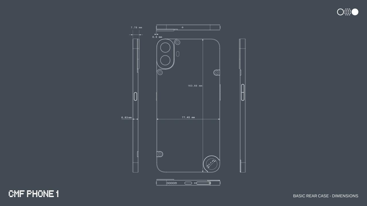 CMF Phone 1 尺寸图 3