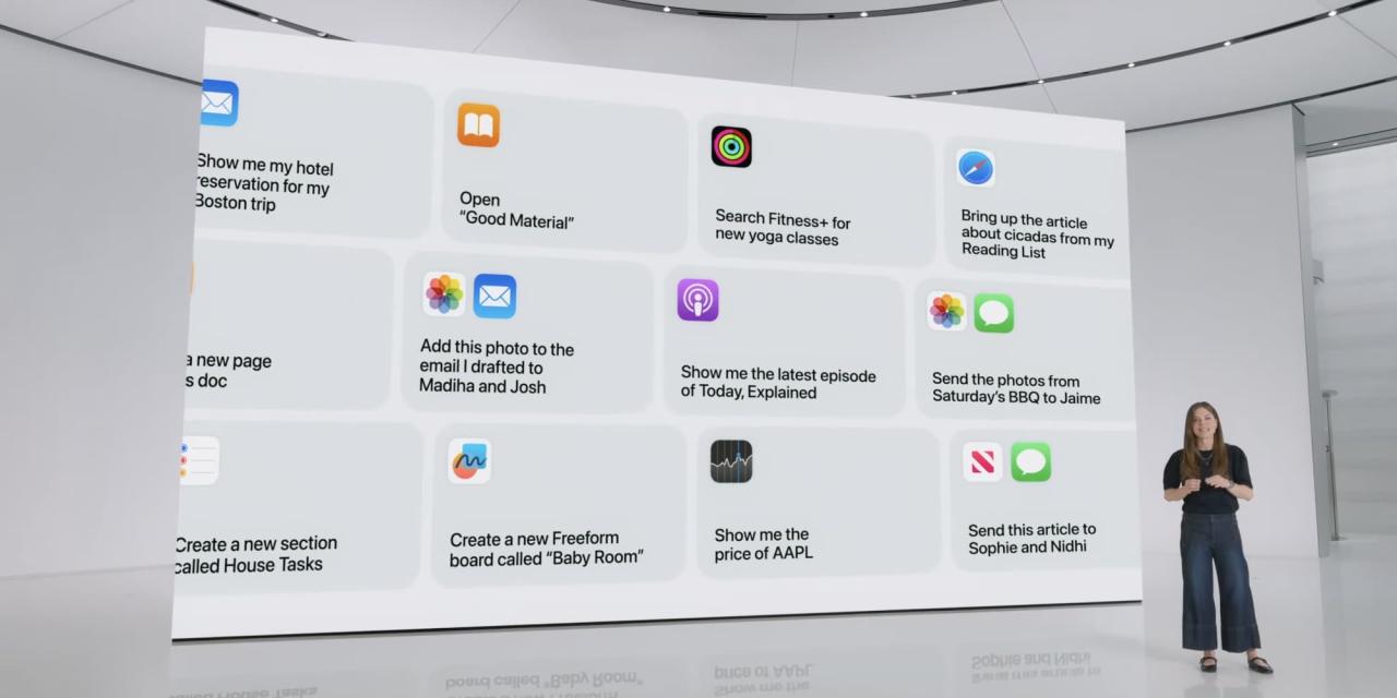 图片 3：iOS 18 中的 Siri 动作