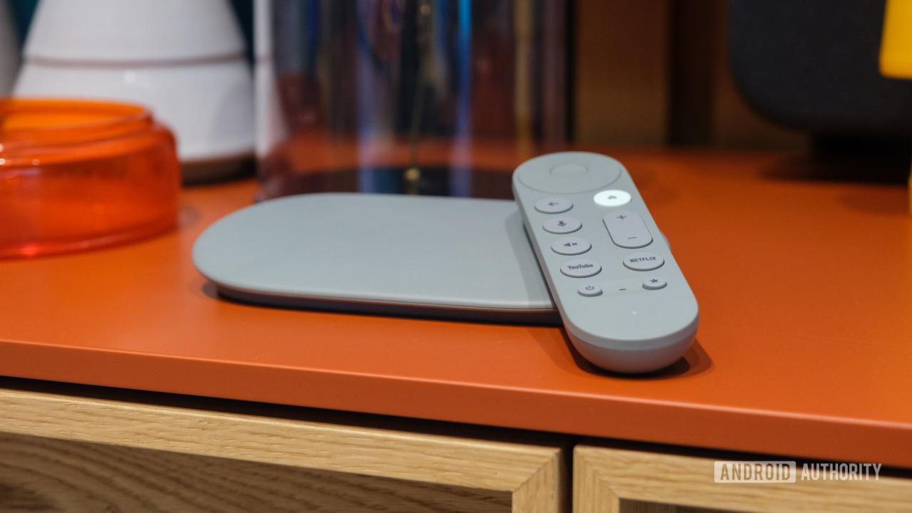 Google TV Streamer 的榛色款