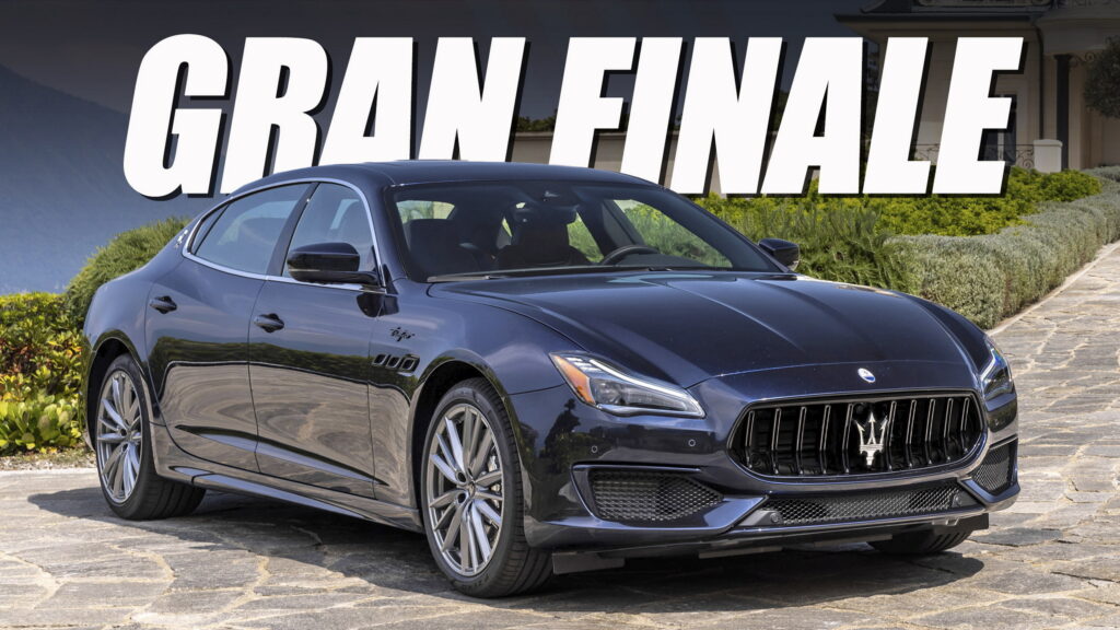 最后一辆 V8 玛莎拉蒂 Quattroporte Gran Finale 交付 最后一辆 V8 玛莎拉蒂 Quattroporte Gran Finale 交付