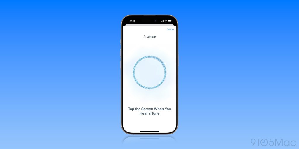 AirPods Pro 2 听力测试功能演示
