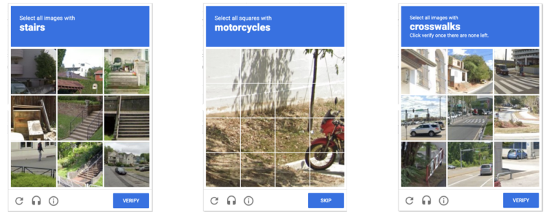 图像识别机器人现在可以 100% 通过的 CAPTCHA 示例。
