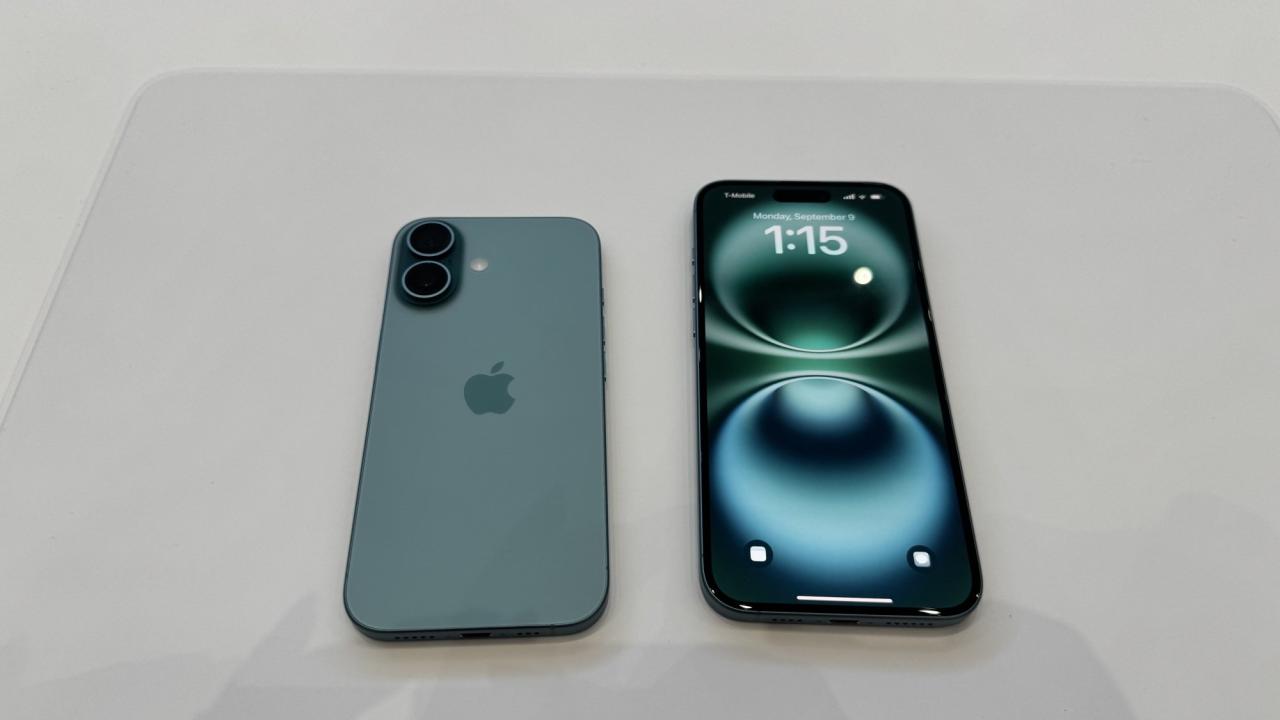 iPhone 16 的青色