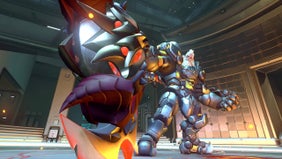 Overwatch 2 - 官方神话束缚恶魔 Reinhardt 武器皮肤预告片