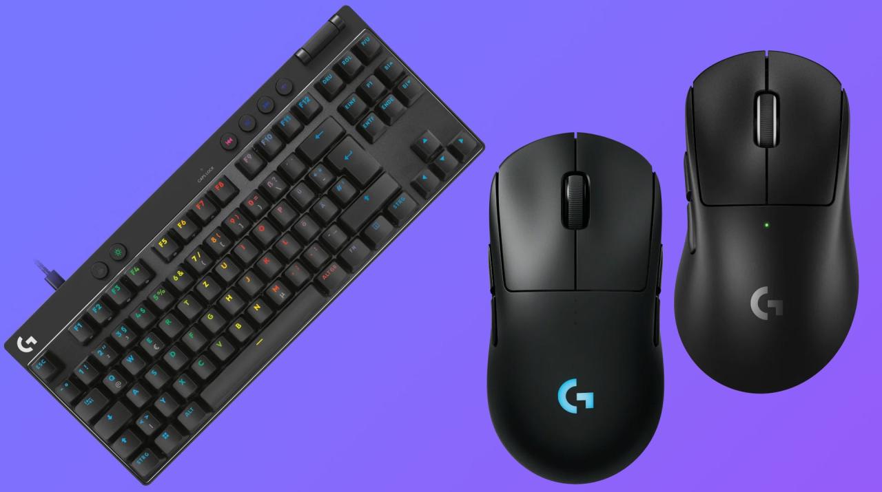 罗技 G Pro 鼠标和键盘