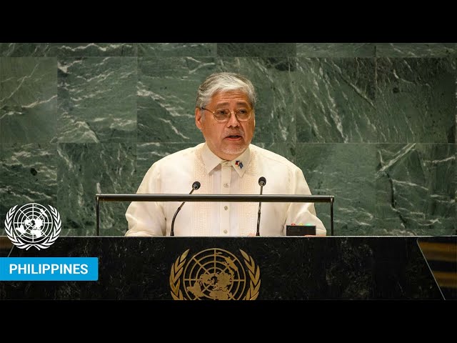菲律宾外长在联合国大会上的演讲:呼吁全球合作与和平建设 菲律宾外长在联合国大会上的演讲:呼吁全球合作与和平建设