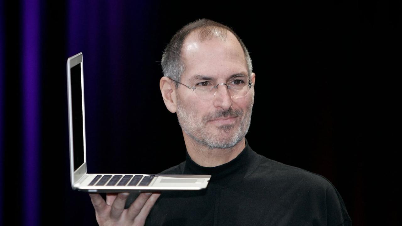 Steve Jobs 的 MacBook Air