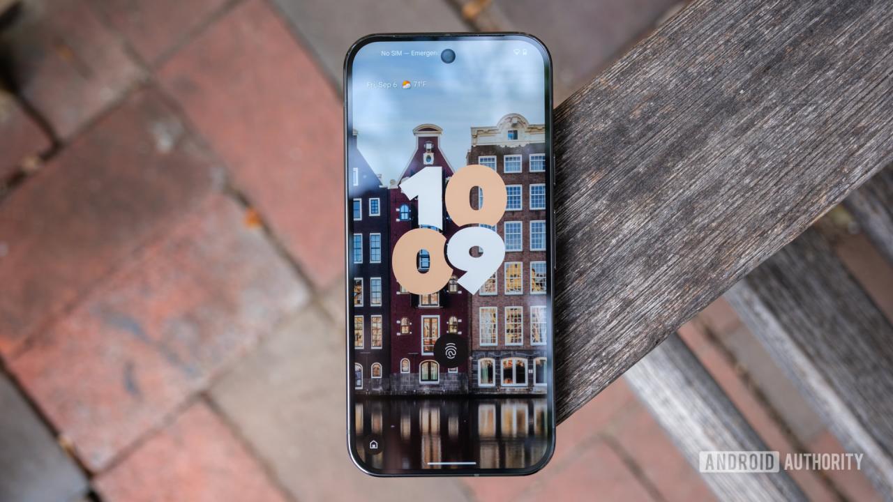 Google Pixel 9 Pro 锁屏