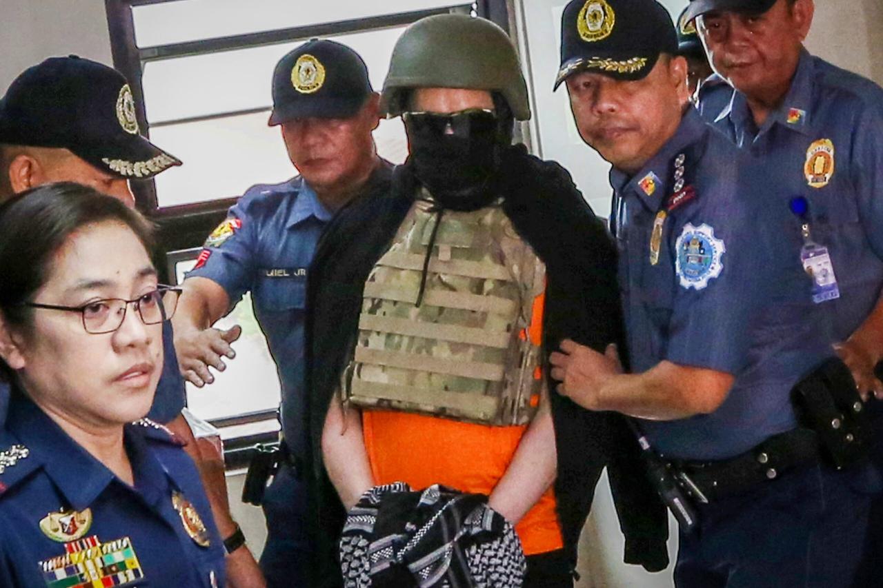 Image 1: Arrested preacher Apollo Quiboloy files candidacy for senator