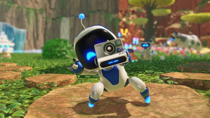 Astro Bot with camera