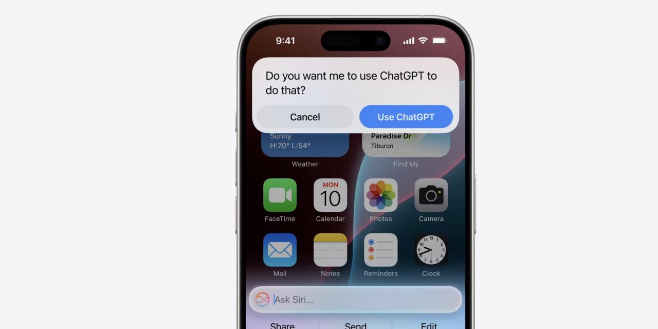 图片 3：ChatGPT Siri 集成