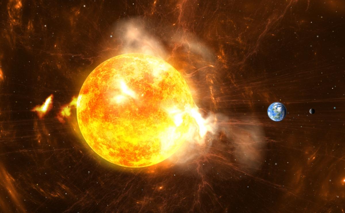 Image 1: A new center at NJIT will advance AI-driven forecasting of violent eruptions on the Sun, as well as expand space science education programs.