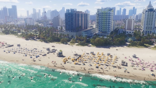 GTA 6 泄露截图展示惊艳海岸细节,新预告片或将发布 GTA 6 泄露截图展示惊艳海岸细节,新预告片或将发布