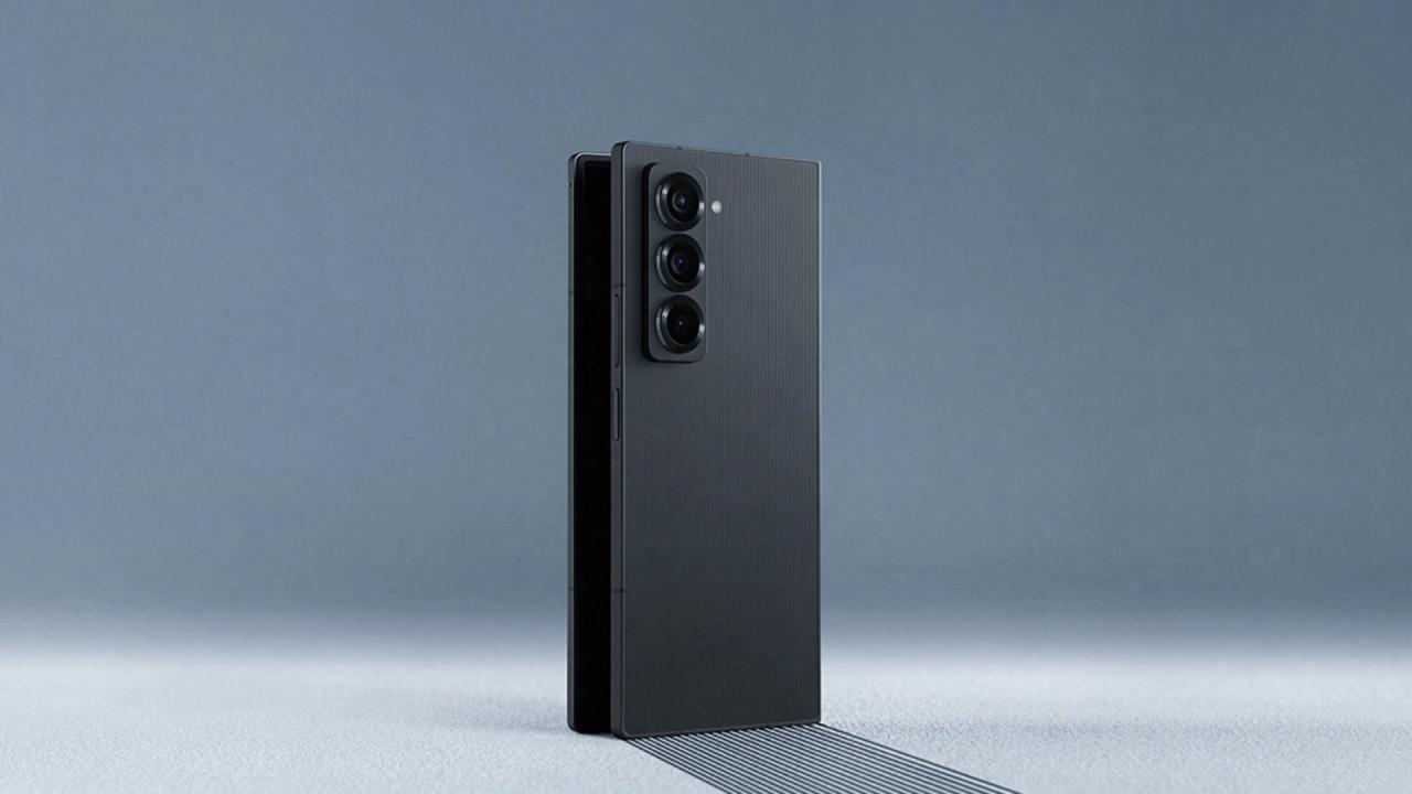 三星 Galaxy Z Fold 特别版后置摄像头设计