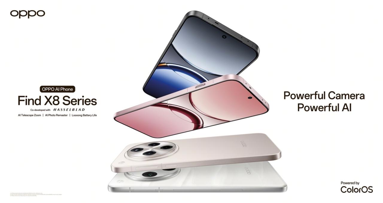 OPPO Find X8 和 Find X8 Pro 全球发布，配备超高级哈苏相机、下一代性能和 ColorOS 15
