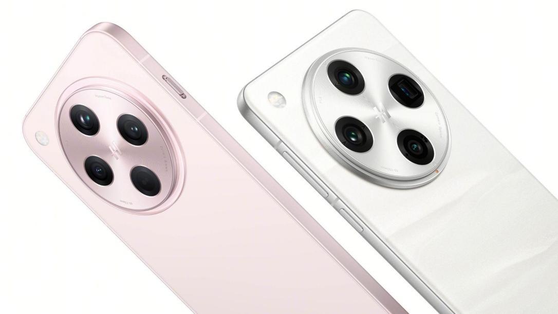 Image 28: OPPO Find X8 采用 Shell Pink 配色，Find X8 Pro 采用 Pearl White 配色