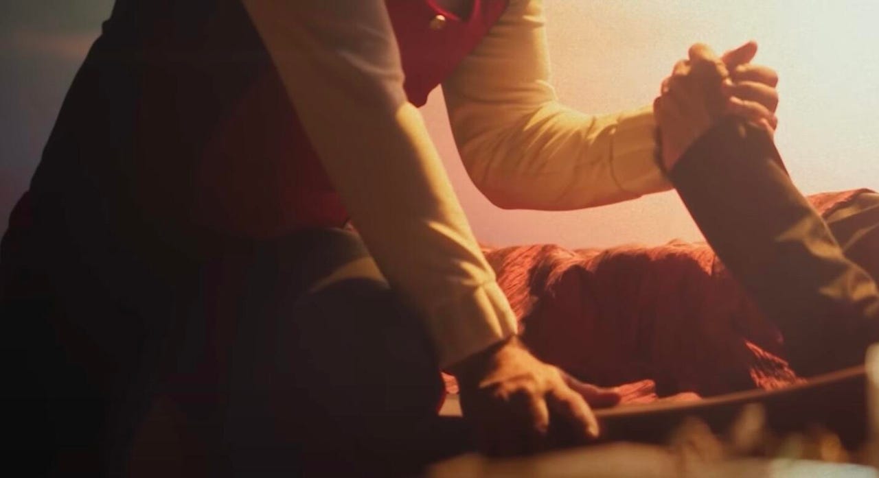 AI 技术重现经典:柯克与斯波克的感人告别 AI 技术重现经典:柯克与斯波克的感人告别