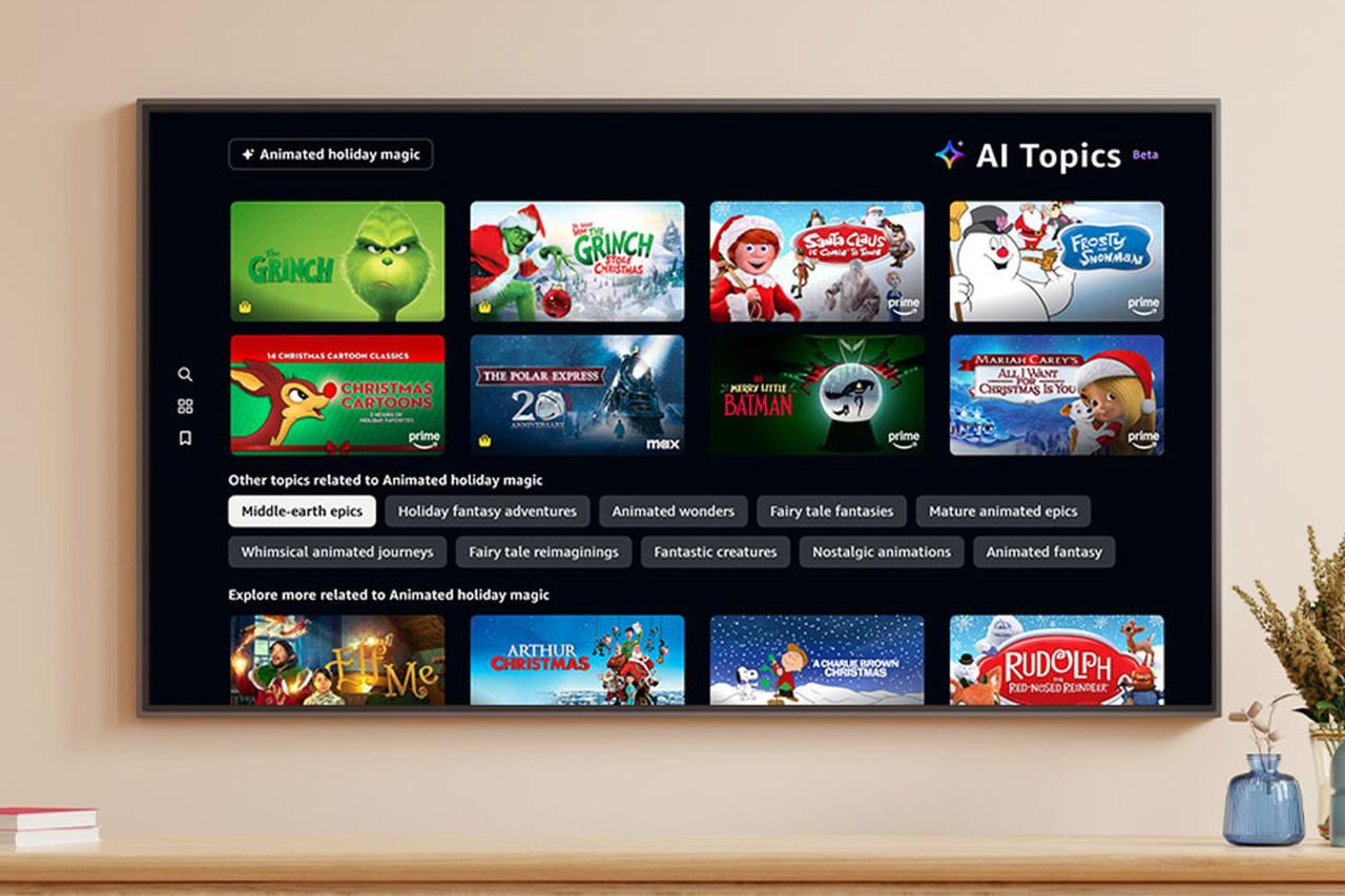 Amazon Prime Video 推出 AI 主题推荐，个性化观影体验再升级