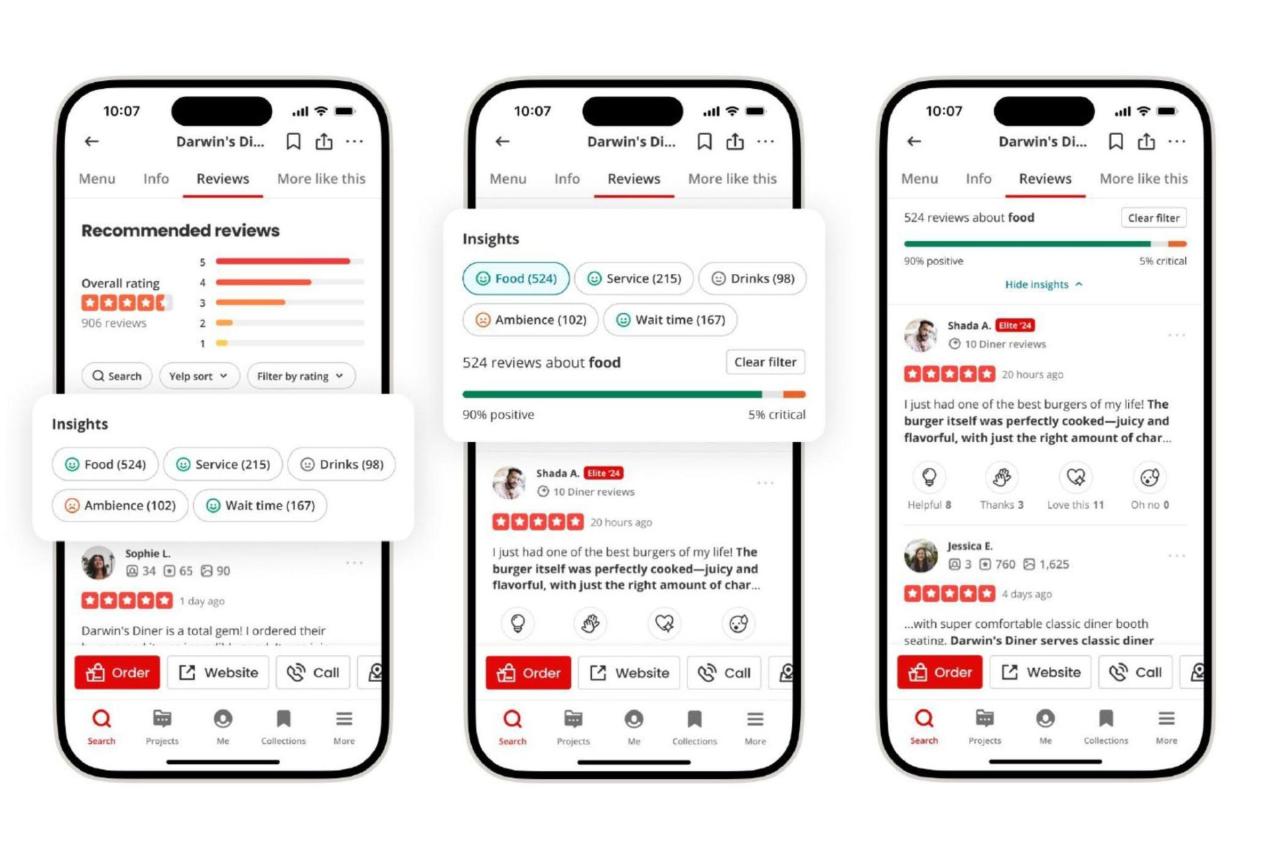Yelp 推出 AI 新功能：轻松找到心仪商家，优化评论体验