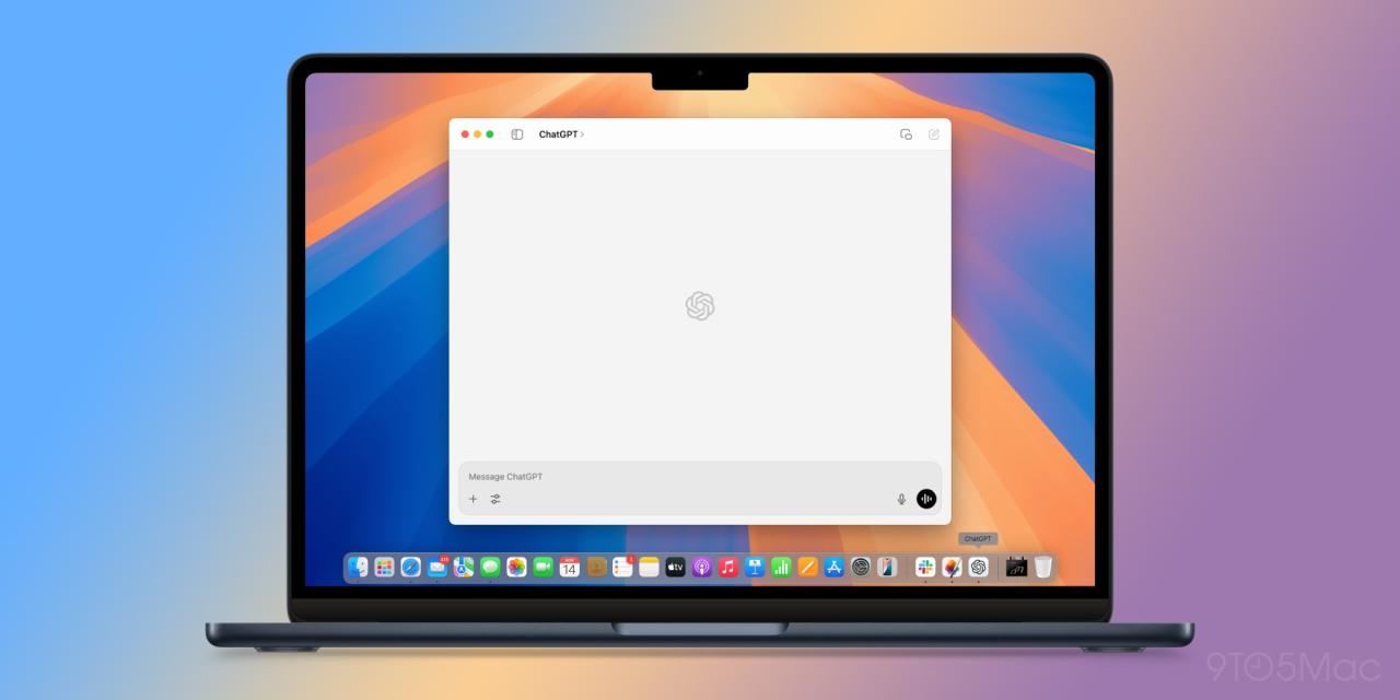 macOS 版 ChatGPT 大更新：支持更多第三方应用