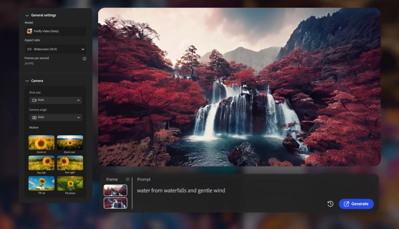 Adobe AI 视频生成工具开放使用，5 秒 1080p 视频轻松搞定