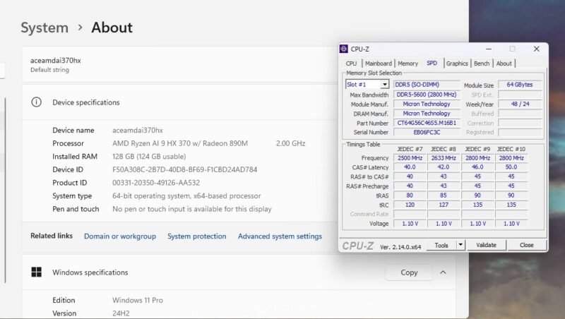 Acemagic F3A 128GB 已安装