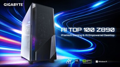 GIGABYTE AI TOP 100 Z890 台式电脑登陆北美市场，专为游戏与 AI 计算打造