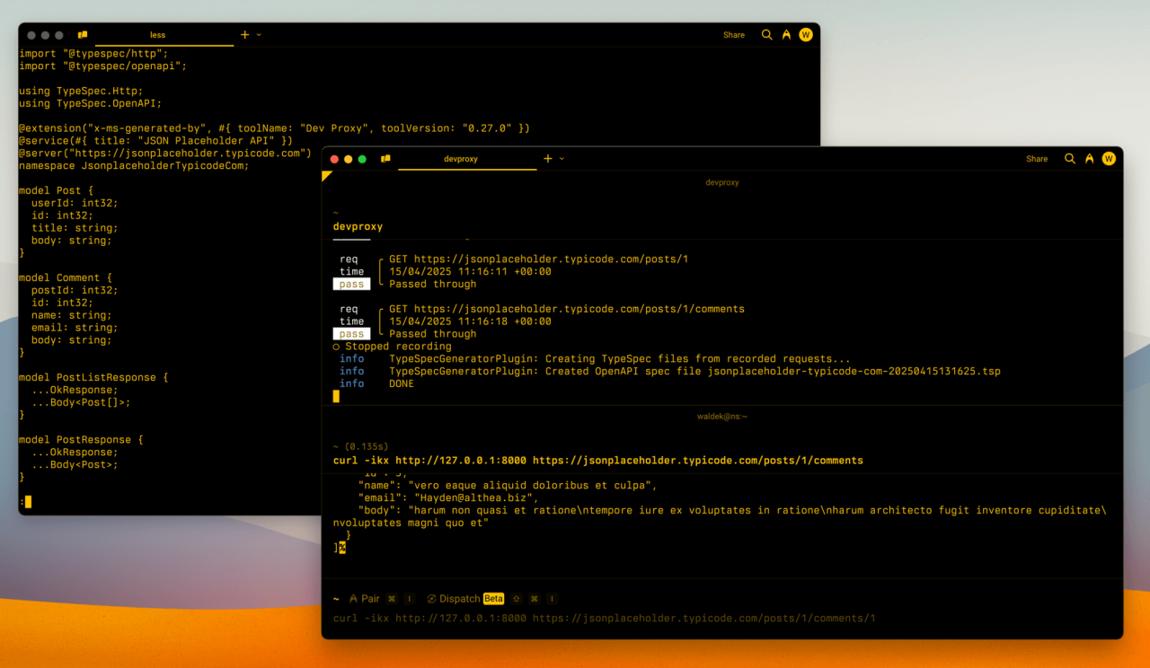 Microsoft Dev Proxy 0.27 发布:提升 API 规范生成与 AI 集成体验 Microsoft Dev Proxy 0.27 发布:提升 API 规范生成与 AI 集成体验