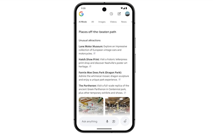 Google I/O 2025:AI 模式成为搜索的永久功能,美国用户率先体验 Google I/O 2025:AI 模式成为搜索的永久功能,美国用户率先体验