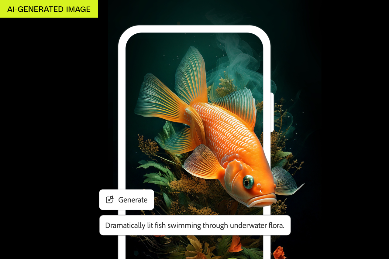 Adobe Firefly 移动应用主图