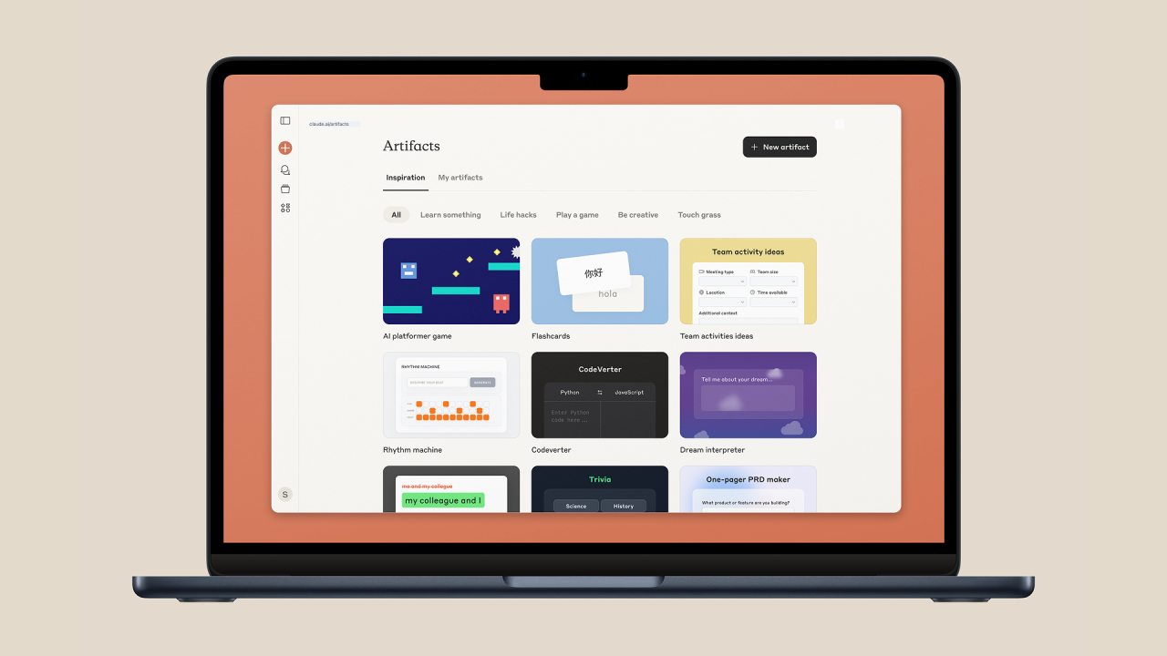 Claude AI 新功能：直接构建 AI 驱动应用程序