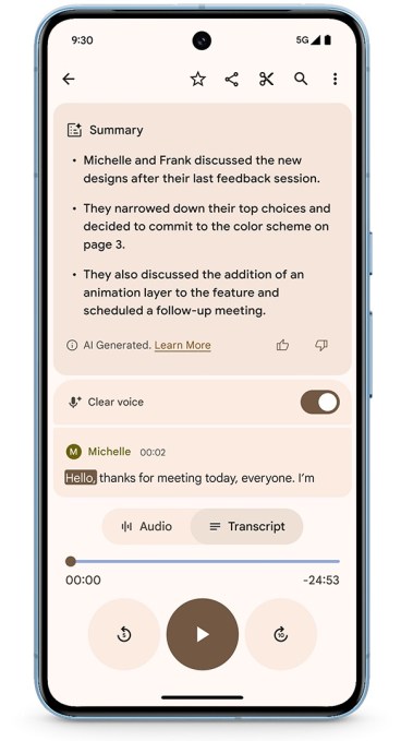 Pixel Recorder AI 摘要