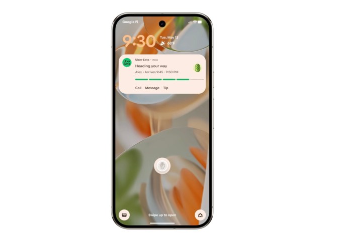 Android 16 锁屏通知