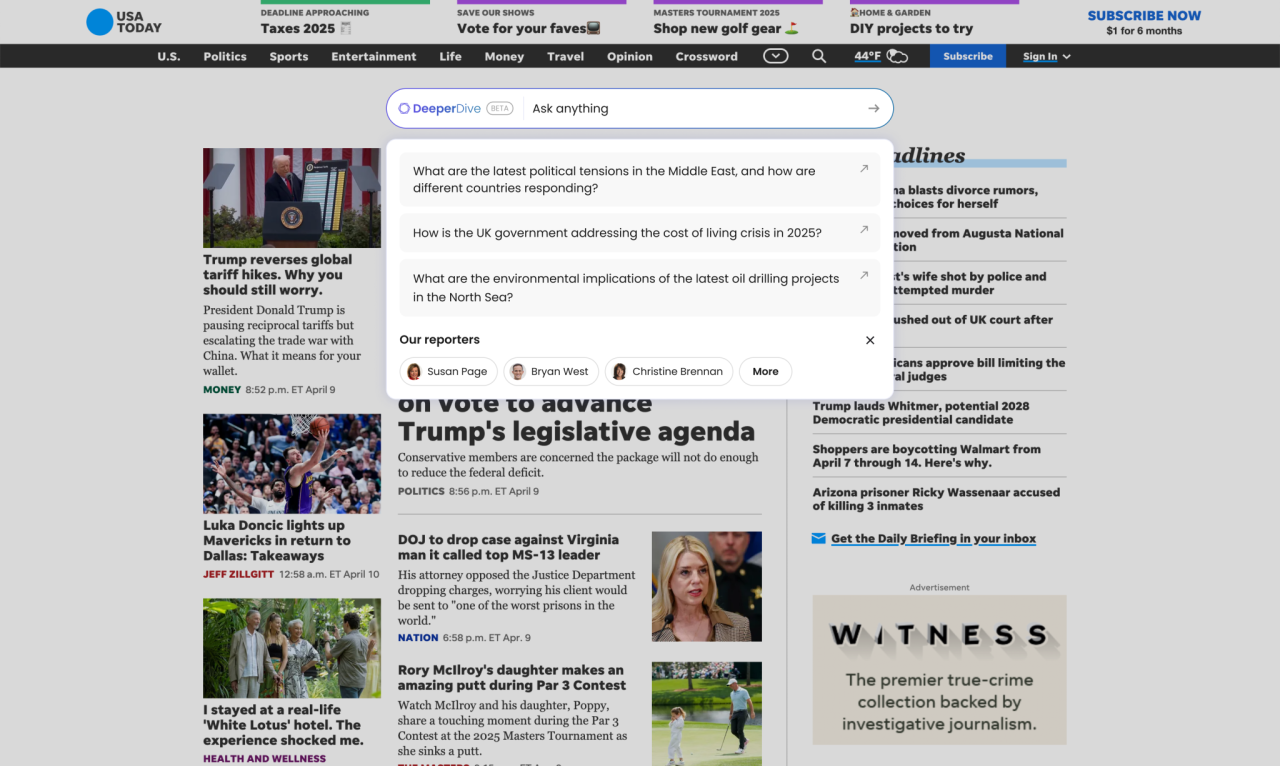 Taboola 推出 AI 聊天机器人 DeeperDive，革新广告与内容交互方式