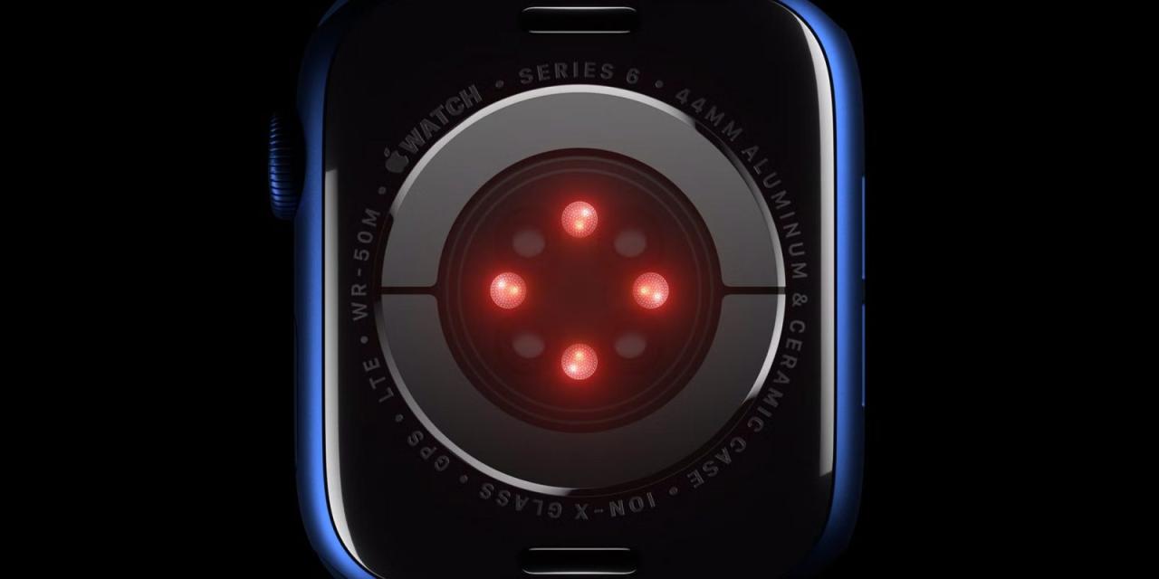 Apple Watch 健康传感器血氧仪血糖智能手表