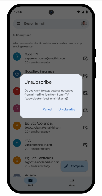 Gmail 新功能“管理订阅”上线,轻松清理收件箱 Gmail 新功能“管理订阅”上线,轻松清理收件箱