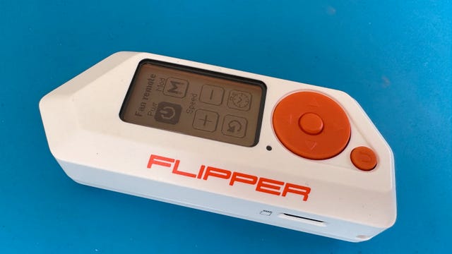 The Flipper Zero has infrared capability