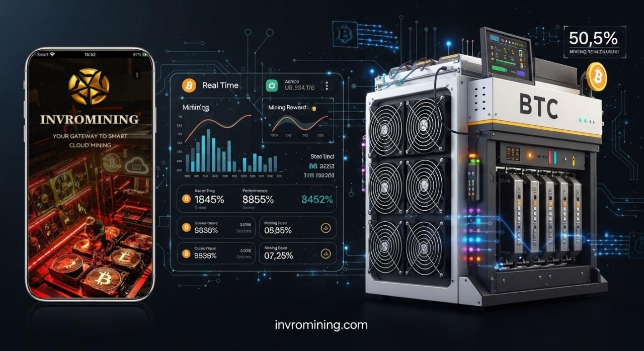 Invro Mining 推出智能 BTC 云挖矿平台，轻松获取稳定被动收入