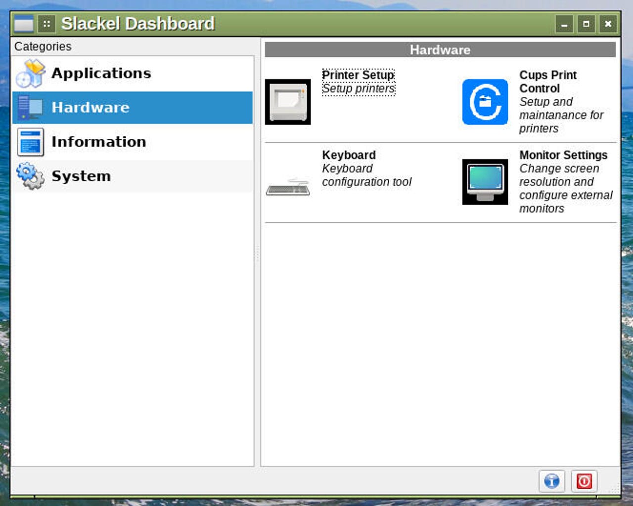 Slackel Dashboard 应用程序