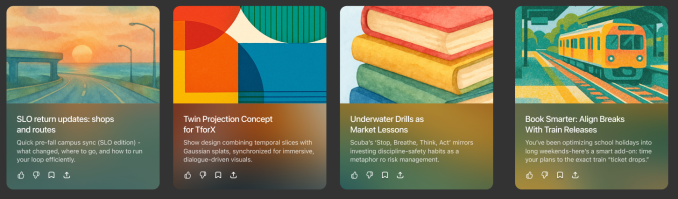 OpenAI 推出 ChatGPT Pulse:智能晨报功能助力用户高效开启一天 OpenAI 推出 ChatGPT Pulse:智能晨报功能助力用户高效开启一天