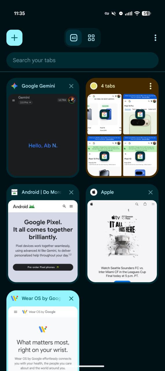 Chrome for Android 迎来 Material 3 Expressive 设计更新,界面更美观 Chrome for Android 迎来 Material 3 Expressive 设计更新,界面更美观