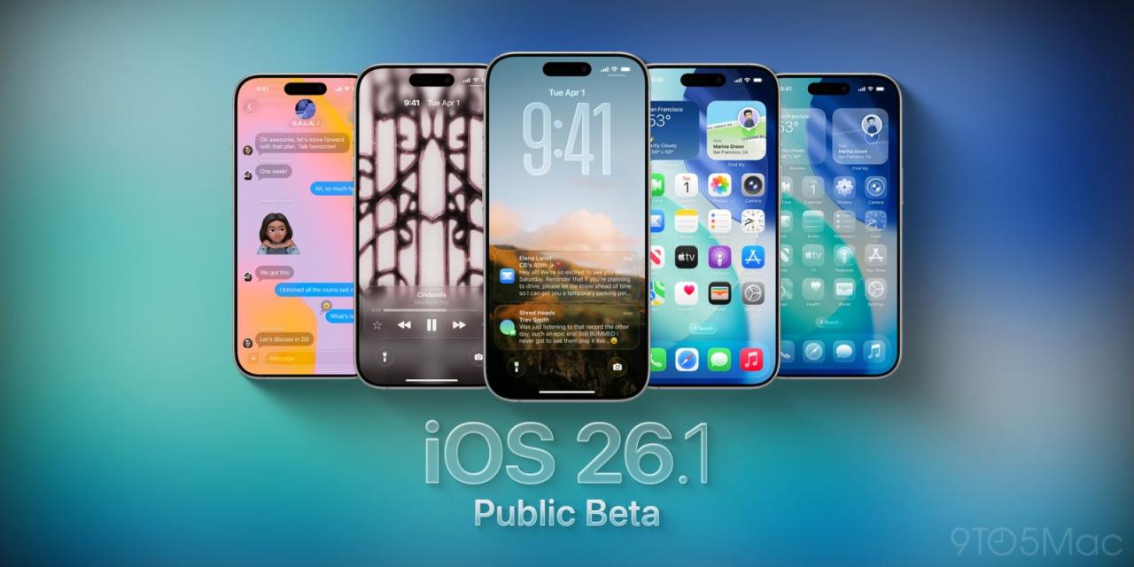 iOS 26.1 公开测试版