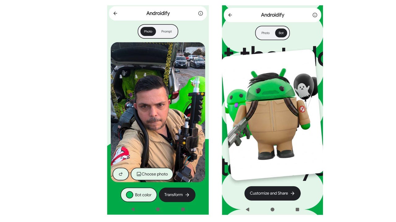 谷歌 Androidify 应用:打造专属安卓机器人,体验创意无限 谷歌 Androidify 应用:打造专属安卓机器人,体验创意无限