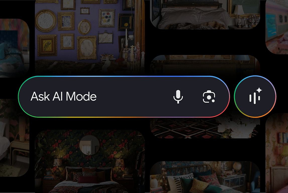 AI Mode 现在支持根据氛围进行搜索。