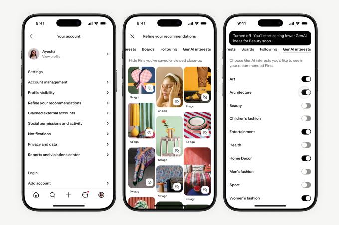 Pinterest 推出新工具,轻松过滤 AI 垃圾内容 Pinterest 推出新工具,轻松过滤 AI 垃圾内容