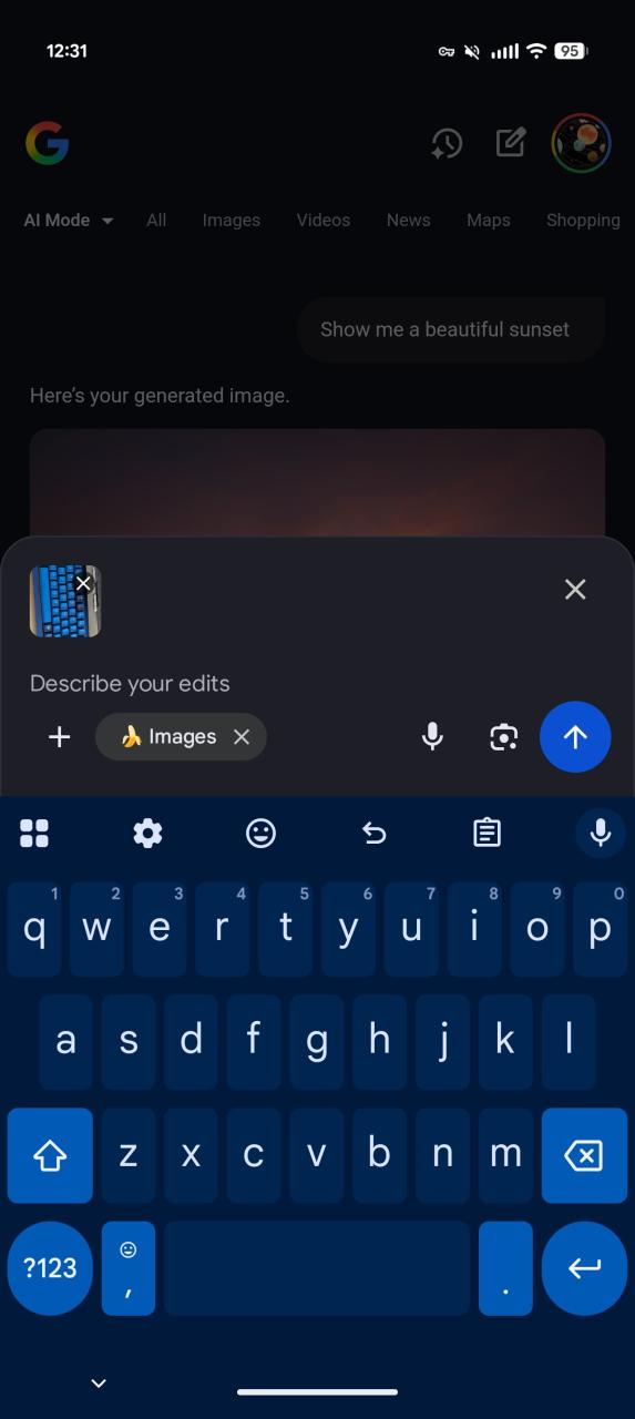 Google AI Mode Nano Banana 3