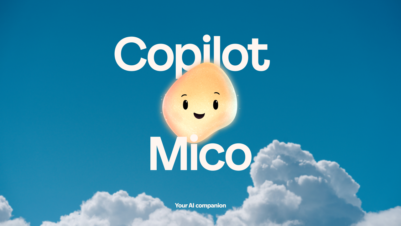 微软推出 Mico AI 聊天机器人,致敬 Clippy 引领 AI 新潮流 微软推出 Mico AI 聊天机器人,致敬 Clippy 引领 AI 新潮流