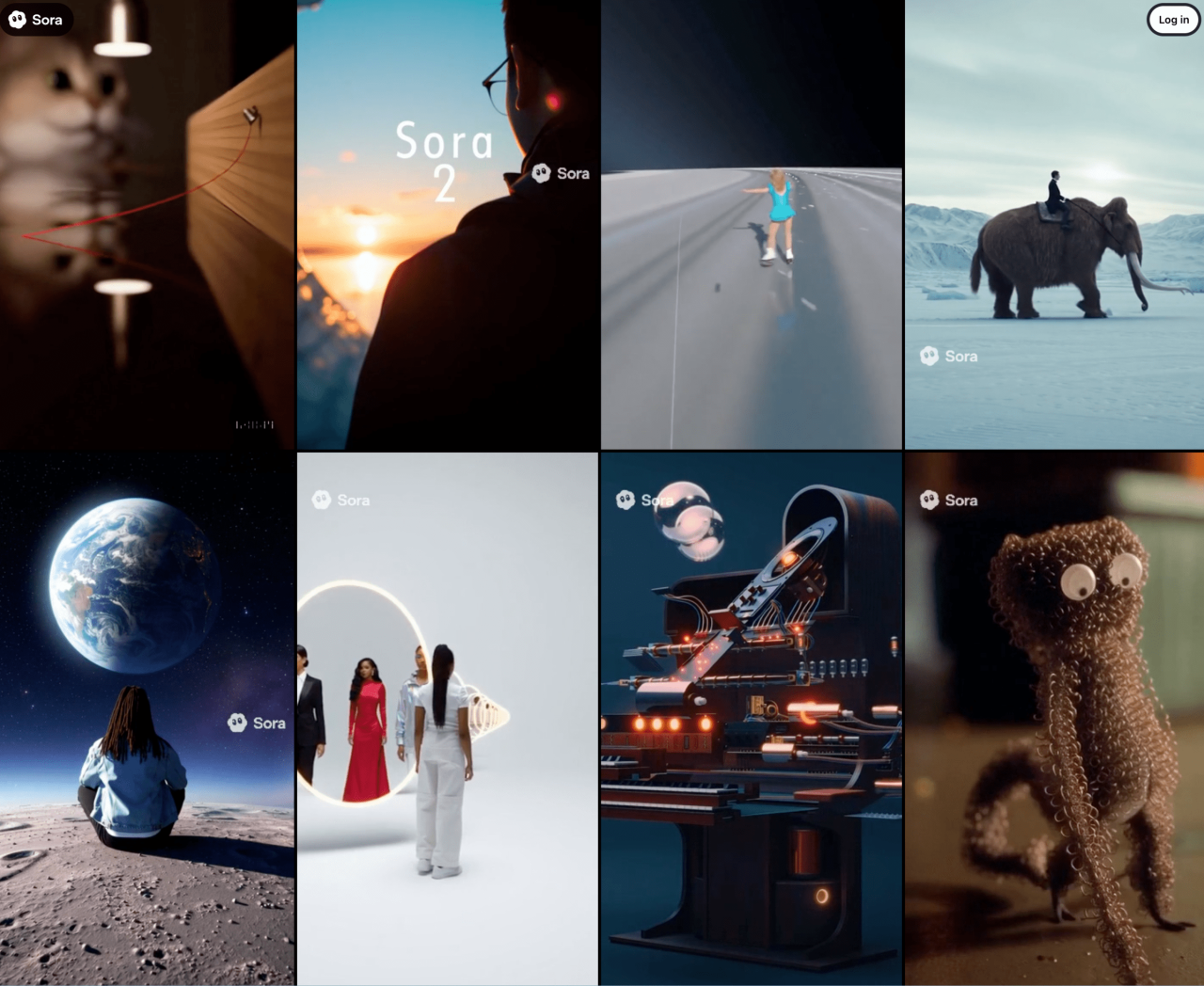 Sora 2 深度伪造示例